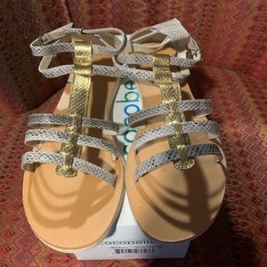 cocobelle Lesotho gladiator leather sandal 8.5
